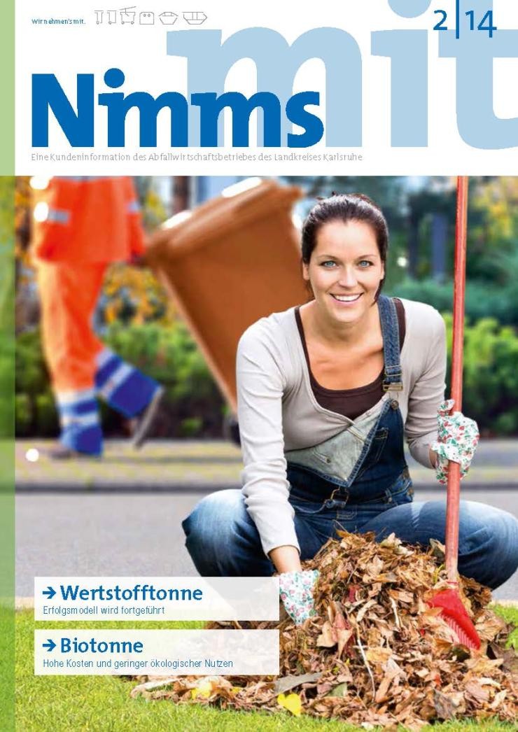 Kundenzeitschrift „Nimm's mit“ 2014/2