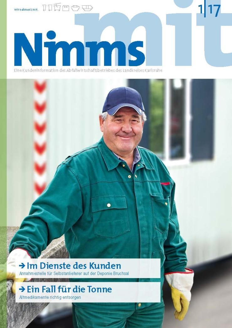 Kundenzeitschrift „Nimm's mit“ 2017/1