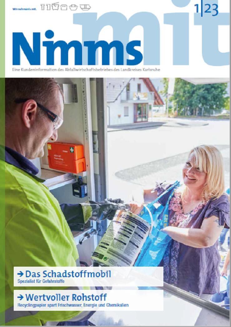 Kundenzeitschrift „Nimm's mit“ 2023/1