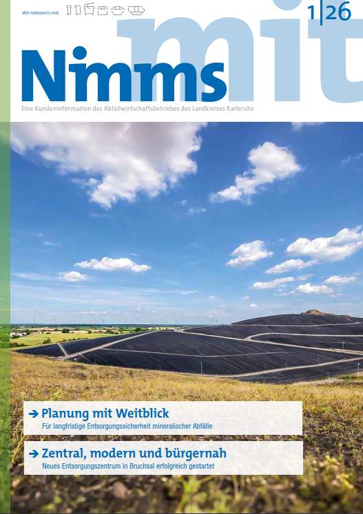 Kundenzeitschrift "Nimmt mit" 2026/1